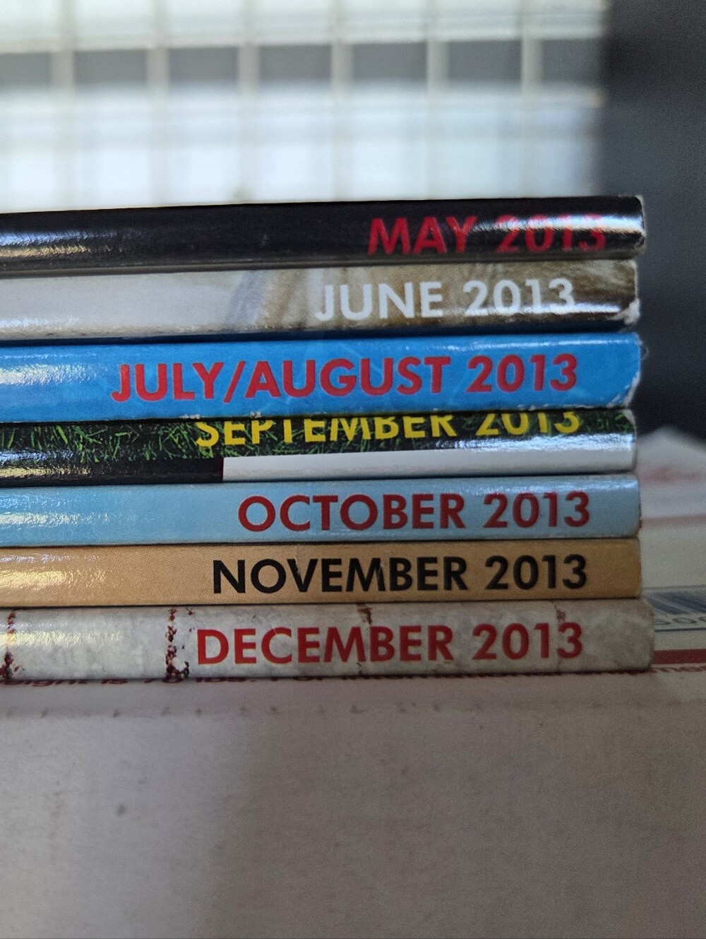 Lot Of 7 Vintage PLAYBOY Magazines Year 2013